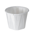 1OZ 28ML  WHITE WAXED PAPER SOUFFLE POT X5000 PHPOT063