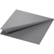 NAPKIN 3PLY 40CM 8FOLD GREY 1000