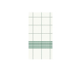 48CM 8FOLD DUNISOFT GREEN CHECK TOWEL NAPKIN 185076