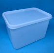4LTR RECTANGULAR TUB WHITE