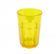 POLYCARBONATE AMERICAN TUMBLER 12OZ 340ML TRANS YELLOW 527