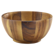 ACACIA WOOD BOWL 20 X 10CM
