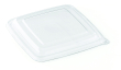 SABERT SQUARE rPET LID FOR CONTAINERS 9.25 x 9.25"