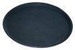 BLACK TRAY 16" ROUND NON-SLIP 40.5CM