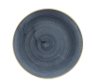 CHURCHILL SUPER VITRIFIED STONECAST BLUEBERRY COUPE PLATE 10.2"