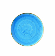 CHURCHILL SUPER VITRIFIED STONECAST CORNFLOWER BLUE COUPE PLATE 6.5"