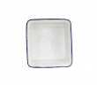 CHURCHILL SUPER VITRIFIED STONECAST HINTS INDIGO BLUE CASSEROLE DISH 70.4OZ