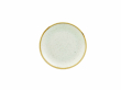 CHURCHILL SUPER VITRIFIED STONECAST BARLEY WHITE COUPE PLATE 8.5"