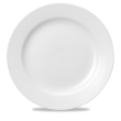 CHURCHILL SUPER VITRIFIED CLASSIC WHITE PLATE 12.3"