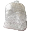 CLEAR REFUSE SACK PREMIUM HEAVY 18 X 29 X 39"