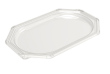 LARGE OCTAGONAL CLEAR PLATTER BASE 13348 (LID DBPLP-AN)40487