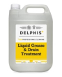 DELPHIS LIQUID DRAIN GREASE AND DRAIN CLEANER 2X5LTR