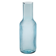 WATER CARAFE & TUMBLERS BLUE DECANTER 800ML