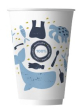 12OZ DOUBLE WALL COMPOSTABLE AQUEOUS CUPS