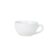 GENWARE PORCELAIN WHITE BOWL SHAPED CUP 8.75OZ