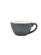 GENWARE PORCELAIN GREY BOWL SHAPED CUP 12OZ