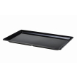 GENWARE MELAMINE BLACK PLATTER GN 1/1