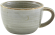 GENWARE TERRA PORCELAIN GREY COFFEE CUP 10OZ