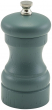 OLIVE GREEN WOODEN SALT/PEPPER GRINDER 10CM