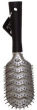 HAIRBRUSH VENTED BLACK & SILVER X6