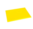 HEAVY DUTY CHOPPING BOARD 460 X 300 X 12MM YELLOW