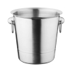 S/S BRUSHED WINE BUCKET 8PT FITS STAND SSWBS