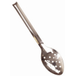 PERFORATED SPOON WITH HOOK 12"