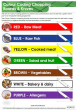 WALL CHART FOR CHOPPING BOARDS WIPE CLEAN  A4  XA178