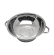STAINLESS STEEL COLANDER 16"