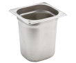 STAINLESS STEEL GASTRONORM 1/6 200MM DEEP