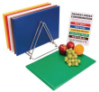 HIGH DENSITY CHOPPING BOARD SET, RACK & CHART 450X300X25MM