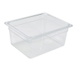 1/2 POLYCARBONATE GN PAN 150MM CLEAR