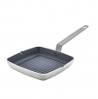 SQUARE RIBBED SKILLET 24X4.2CM