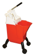 KENTUCKY MOP BUCKET ON WHEELS LADYBUG 9L RED