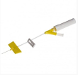 SAF-T-INTIMA IV CATHETER YELLOW Y ADAPTER 24G 0.75" X25