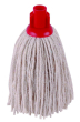 PY14 PLASTIC SOCKET MOP HEAD 14OZ 240G RED