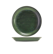 TERRA PORCELAIN AQUA GREEN  COUPE PLATE 19CM