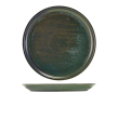 TERRA PORCELAIN AQUA GREEN  COUPE PLATE 27.5CM