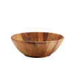 GENWARE ACACIA WOOD BOWL  30DIA X 10CM