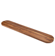 GENWARE ACACIA WOOD PLINTH  120 X 22CM