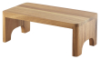 GENWARE ACACIA WOOD BUFFET RISER GN 1/3