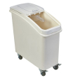 POLYPROPYLENE INGREDIENT MOBILE BIN WITH SCOOP 81 LTR
