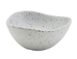 WHITE GRANITE MELAMINE 2.5OZ TRIANGULAR RAMEKIN    X24