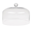 OLYMPIA GLASS CAKE STAND DOME 285MM(DIA) x 200MM(H)   CS014