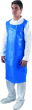 BLUE PLASTIC APRONS ON A ROLL 5X200 A305