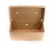 PREMIUM BURGER BOX KRAFT LARGE 244 X 122 X 102MM