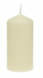 IVORY PILLAR CANDLE 58X120MM PACK OF 12    33HRS
