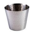 DPS HAMMERED CHIP CUP S/S 9CM 3.5" X6 CB20027