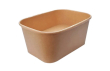 RECTANGULAR KRAFT BOWL 1000ML X300 D48102