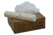 WHITE SWING BIN LINER HEAVY DUTY 375X575X737MM 10X100 40L